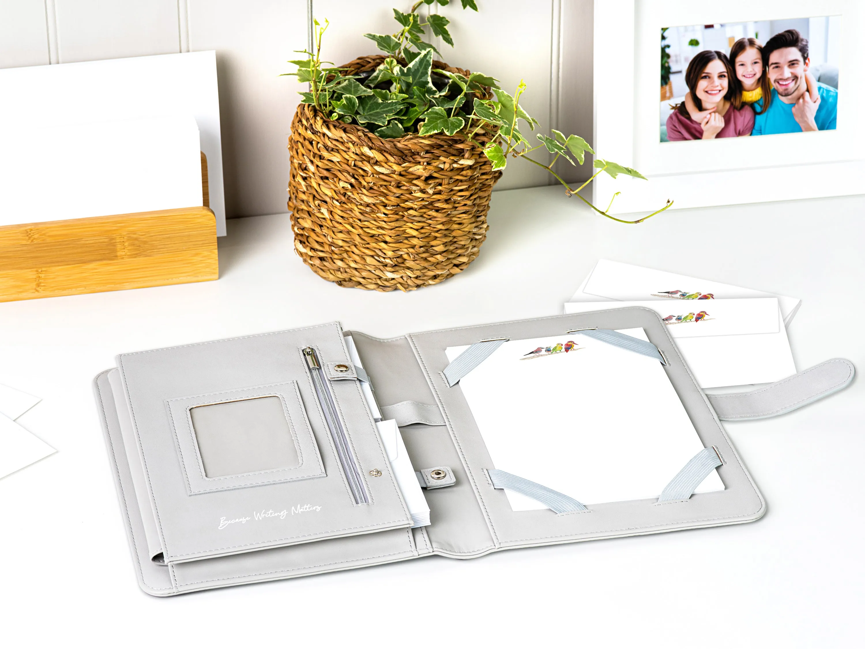 Birds Letter Writing Set with Organiser