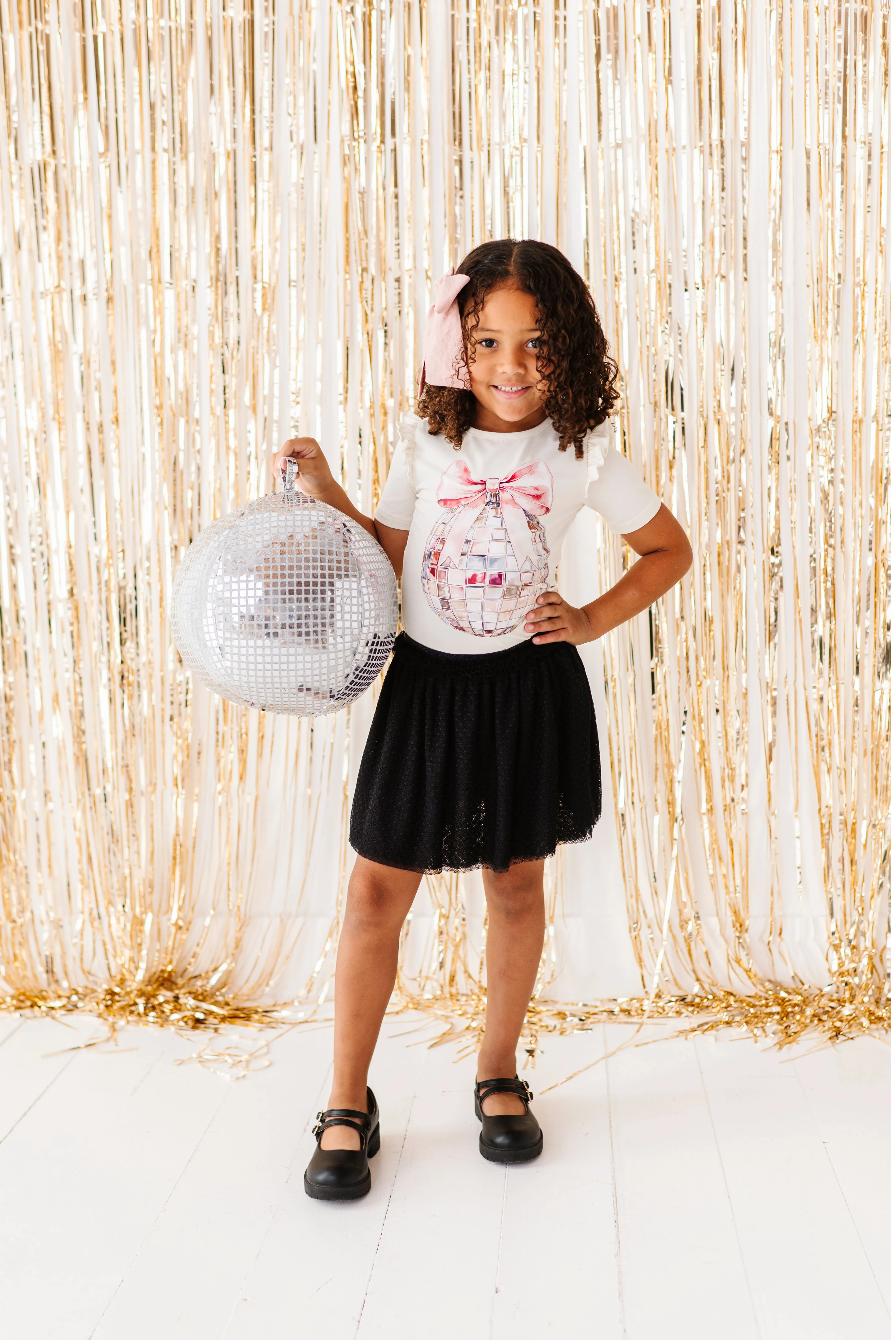 Black | Dottie Tulle Skort