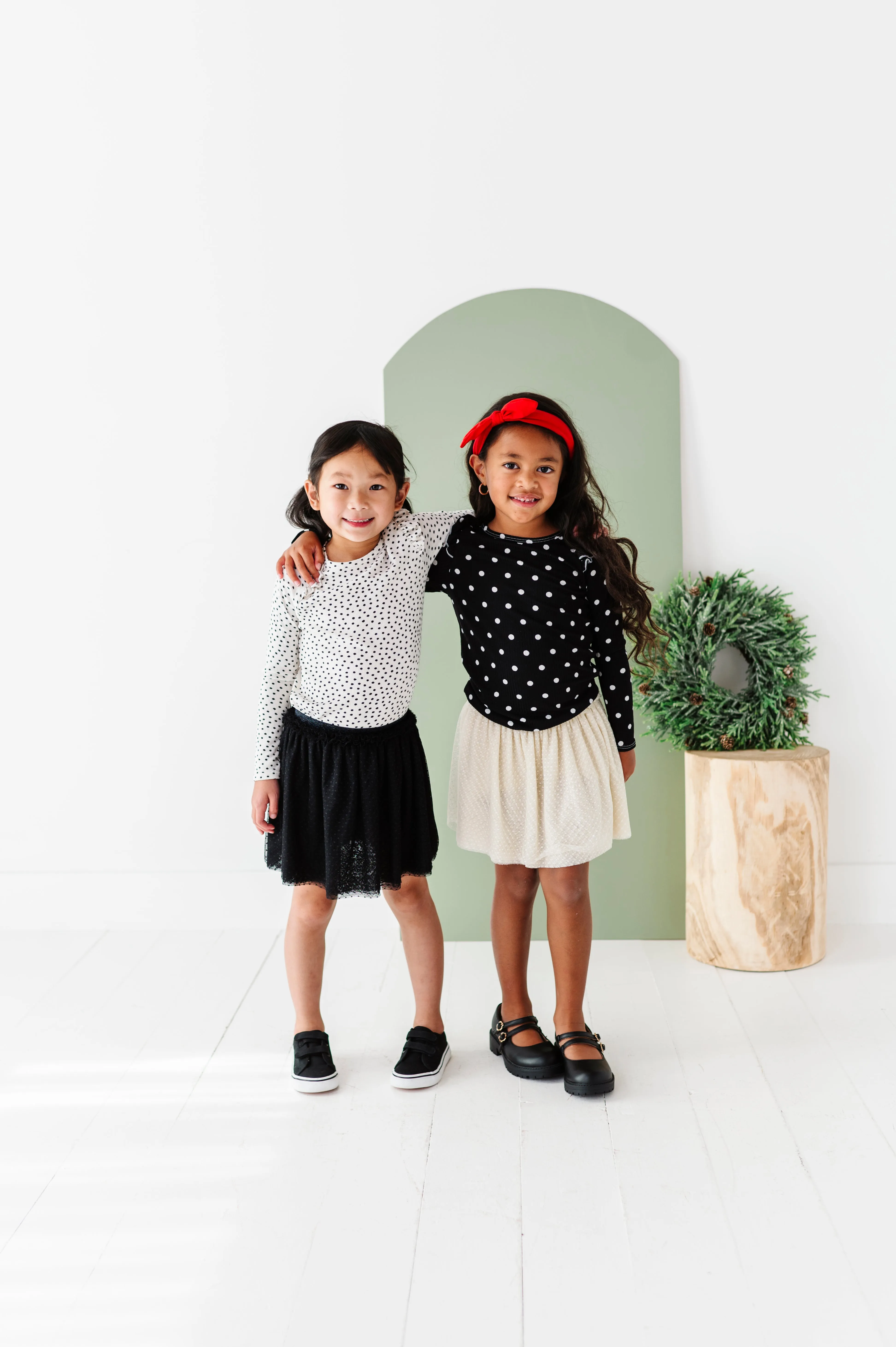 Black | Dottie Tulle Skort