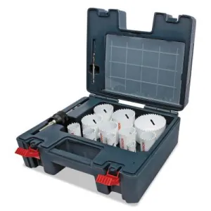 Bosch Tool Corporation Power Change Holesaw Sets, Master Set, 25 Piece, Bi-Metal, HB25M