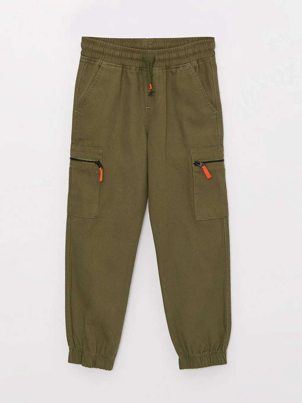 Boys' Cargo Pants With Elastic Waist