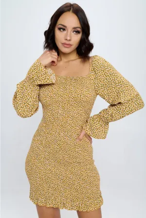 Brisa dress MUSTARD