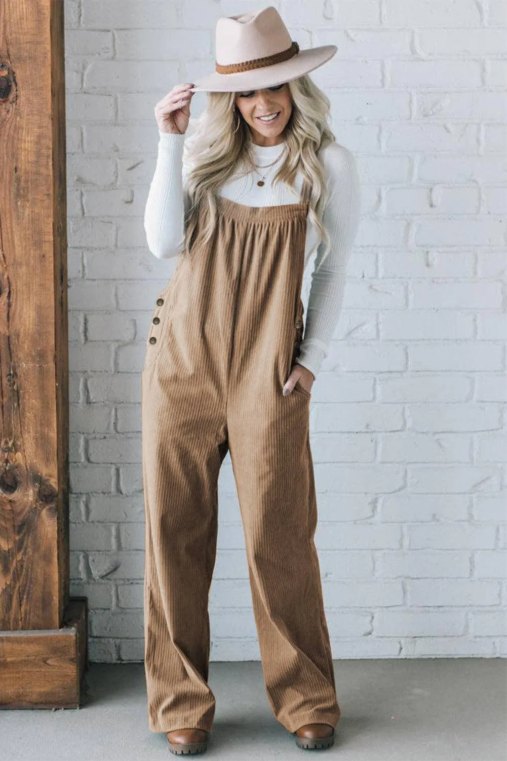 Carlie Corduroy Overalls