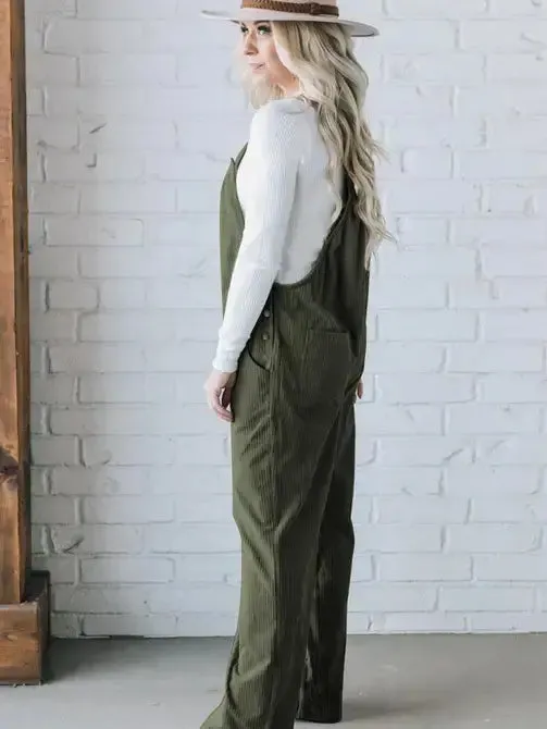 Carlie Corduroy Overalls
