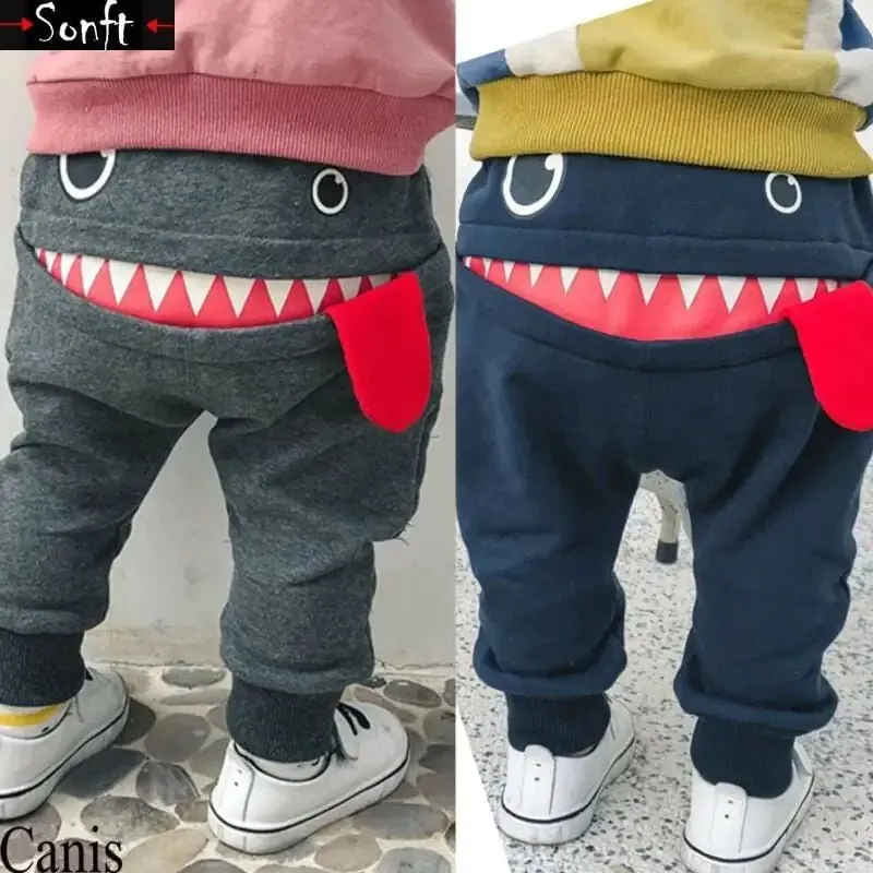 Cartoon Print Pants for Kids