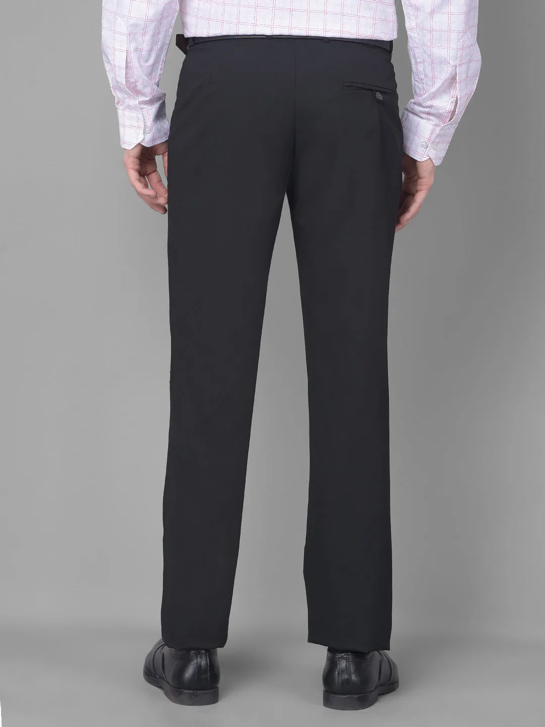 COBB BLACK ULTRA FIT FORMAL TROUSER