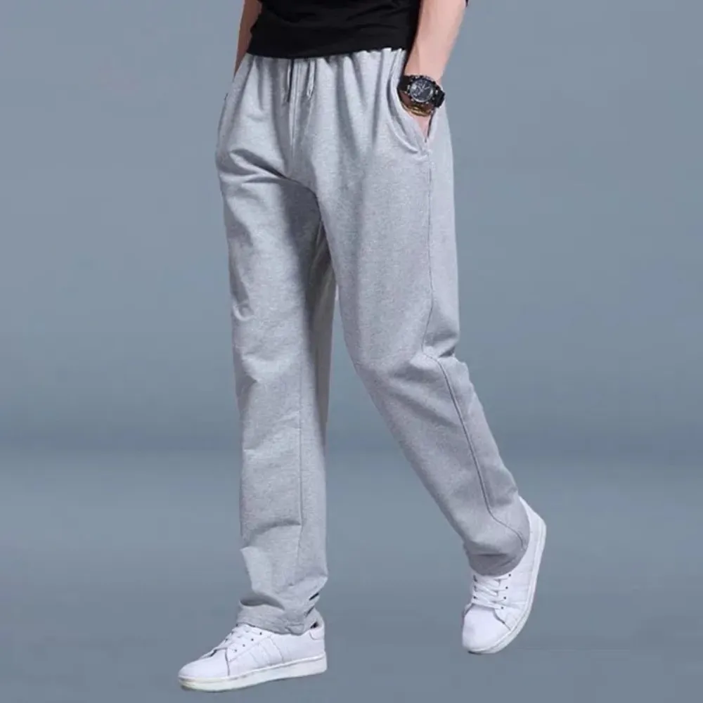 Comfortable Loose Fit Jogging Pants for Men with Drawstring