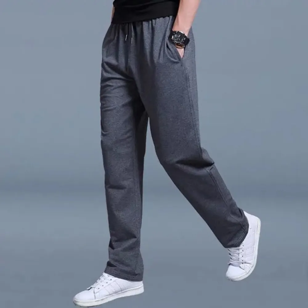 Comfortable Loose Fit Jogging Pants for Men with Drawstring
