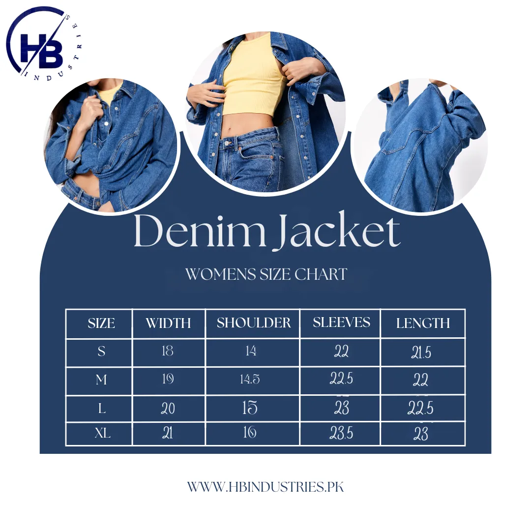Couple Denim Jacket Blue