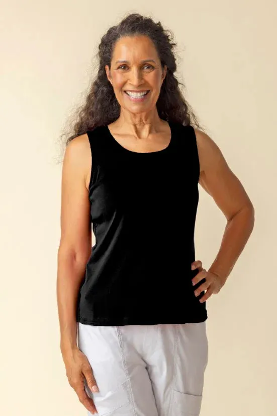 Cozy Rib Solid Layering Tank