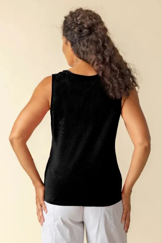Cozy Rib Solid Layering Tank