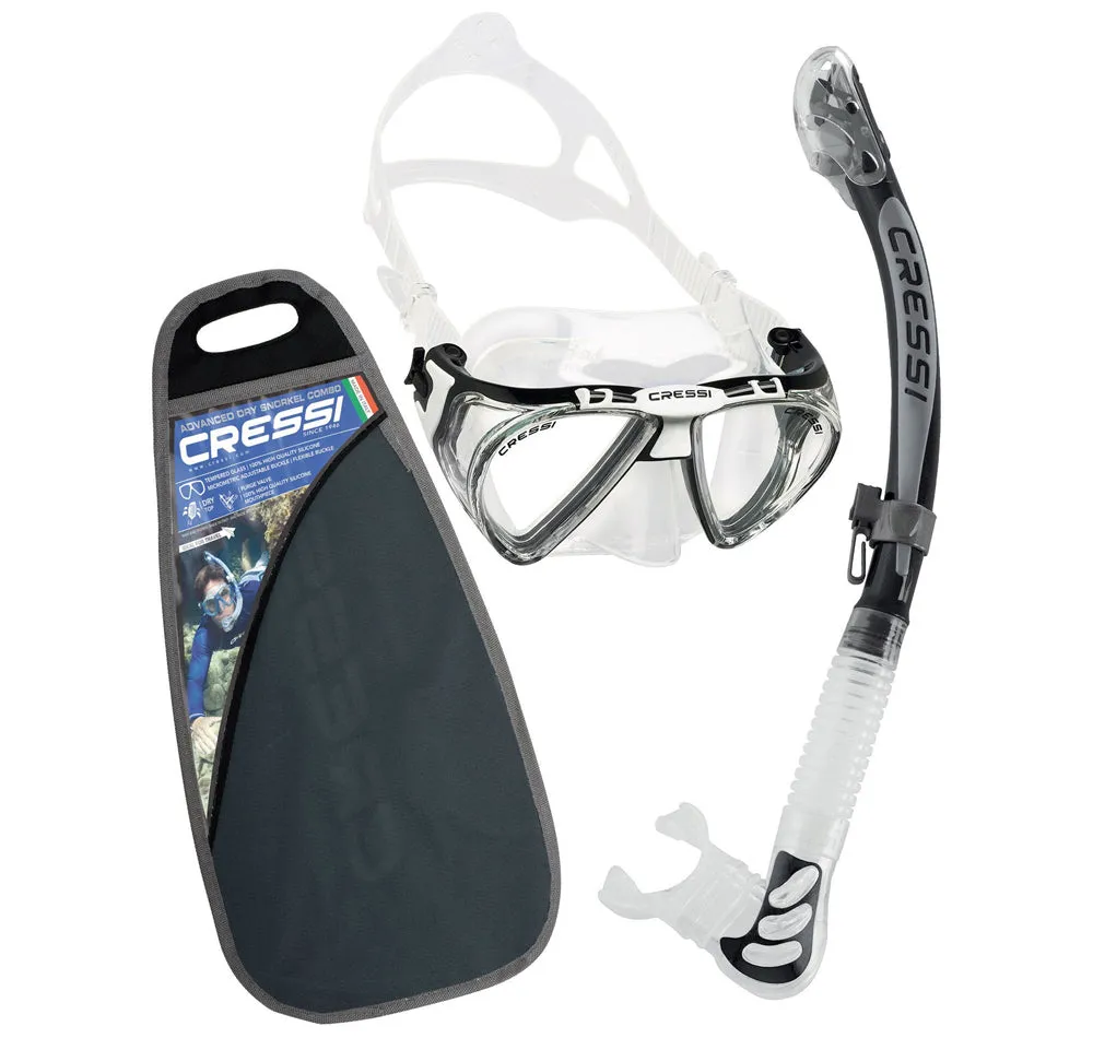 Cressi Penta   Alpha Ultra Dry Mask and Snorkel Set