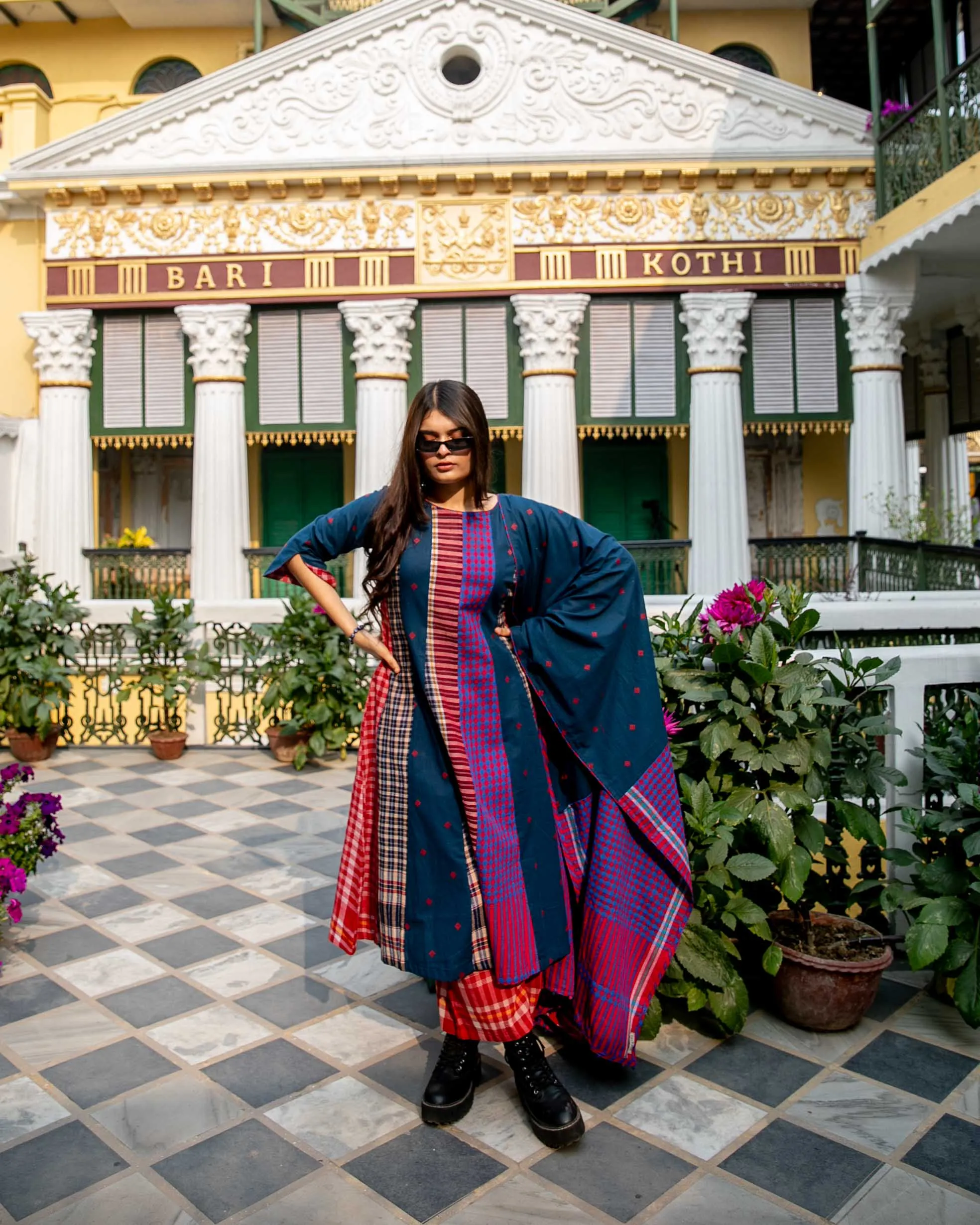Deep Sea - Dupatta Set
