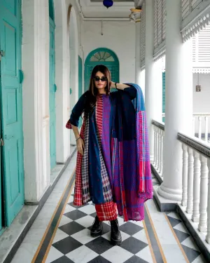Deep Sea - Dupatta Set
