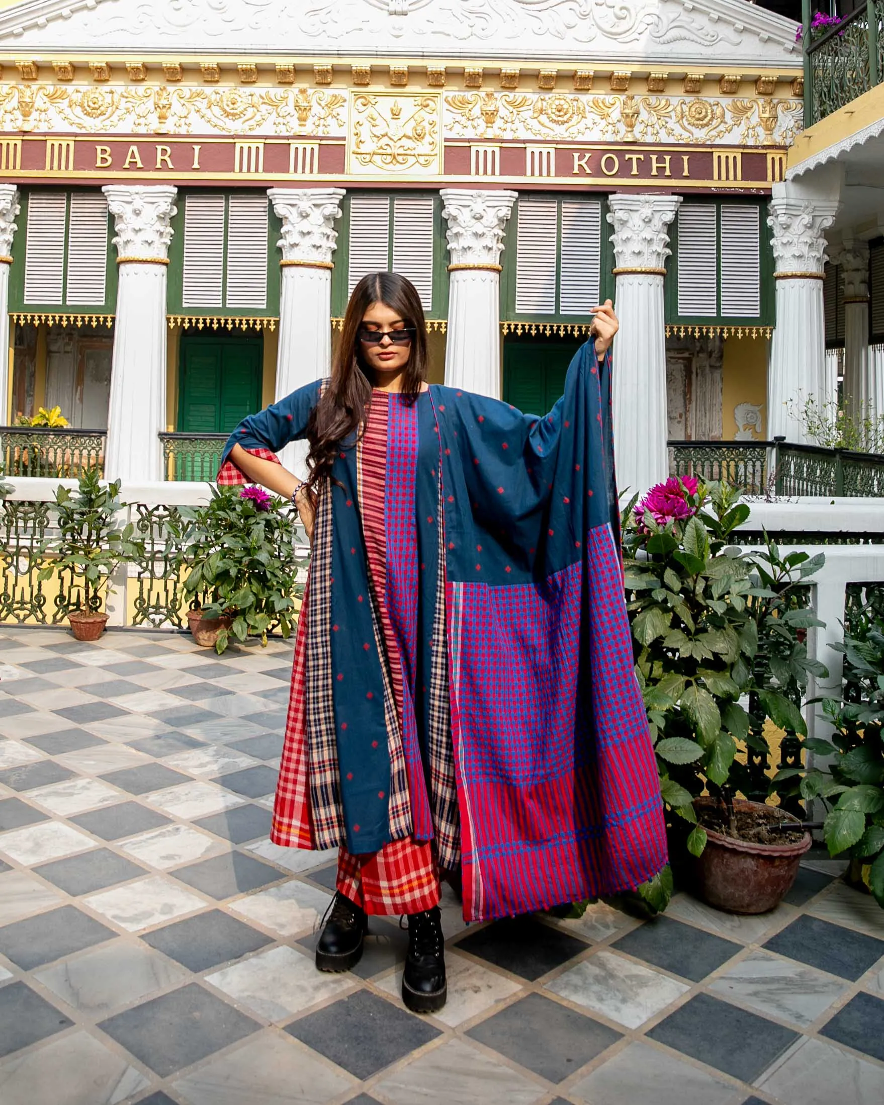 Deep Sea - Dupatta Set