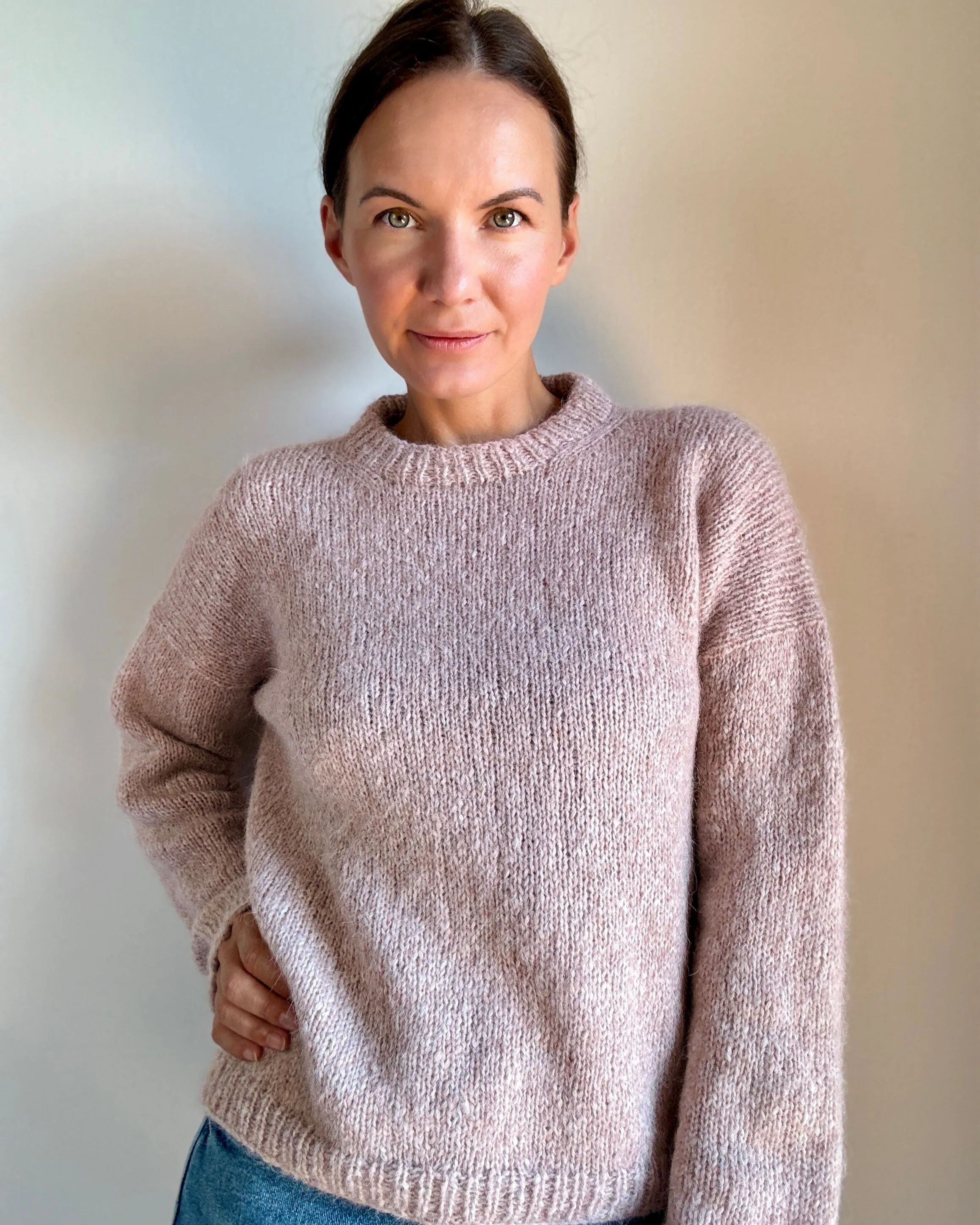 Drop in Dream Sweater knitting pattern