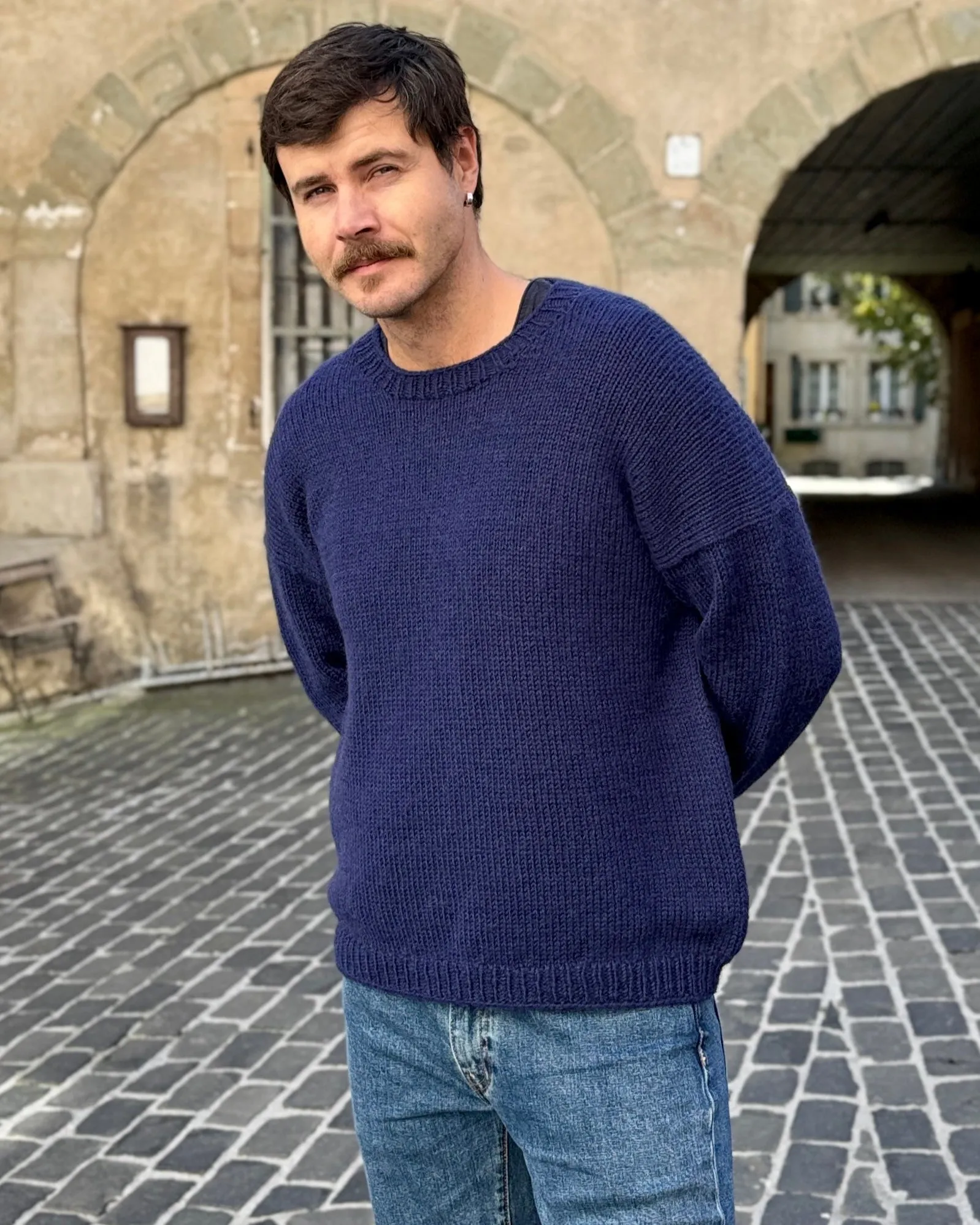 Drop in Dream Sweater knitting pattern