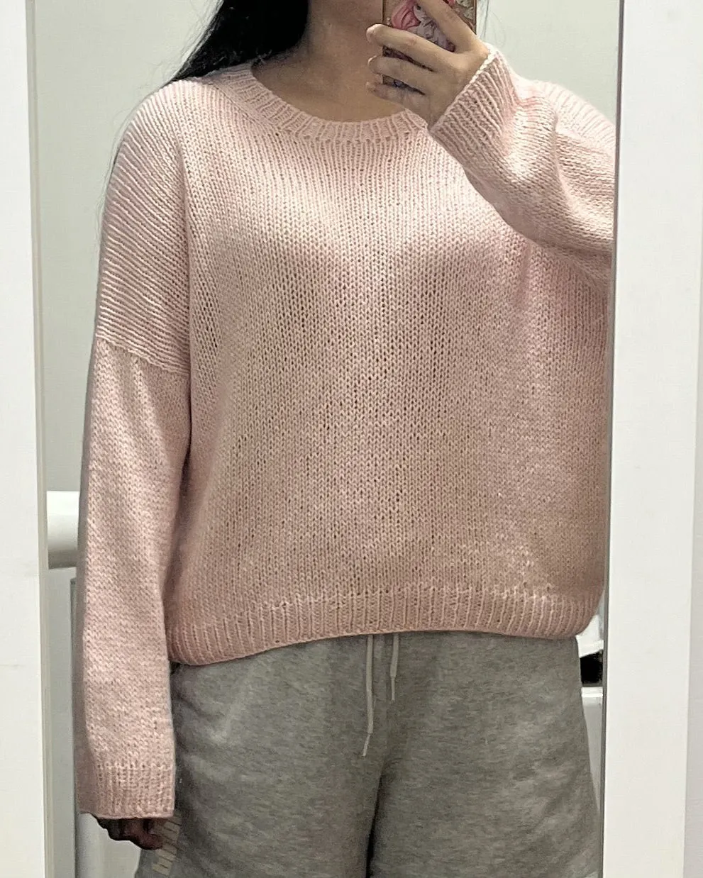 Drop in Dream Sweater knitting pattern