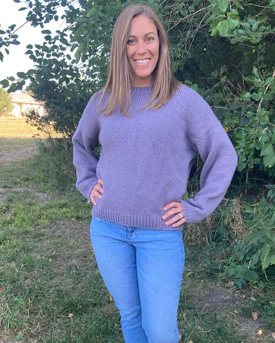 Drop in Dream Sweater knitting pattern