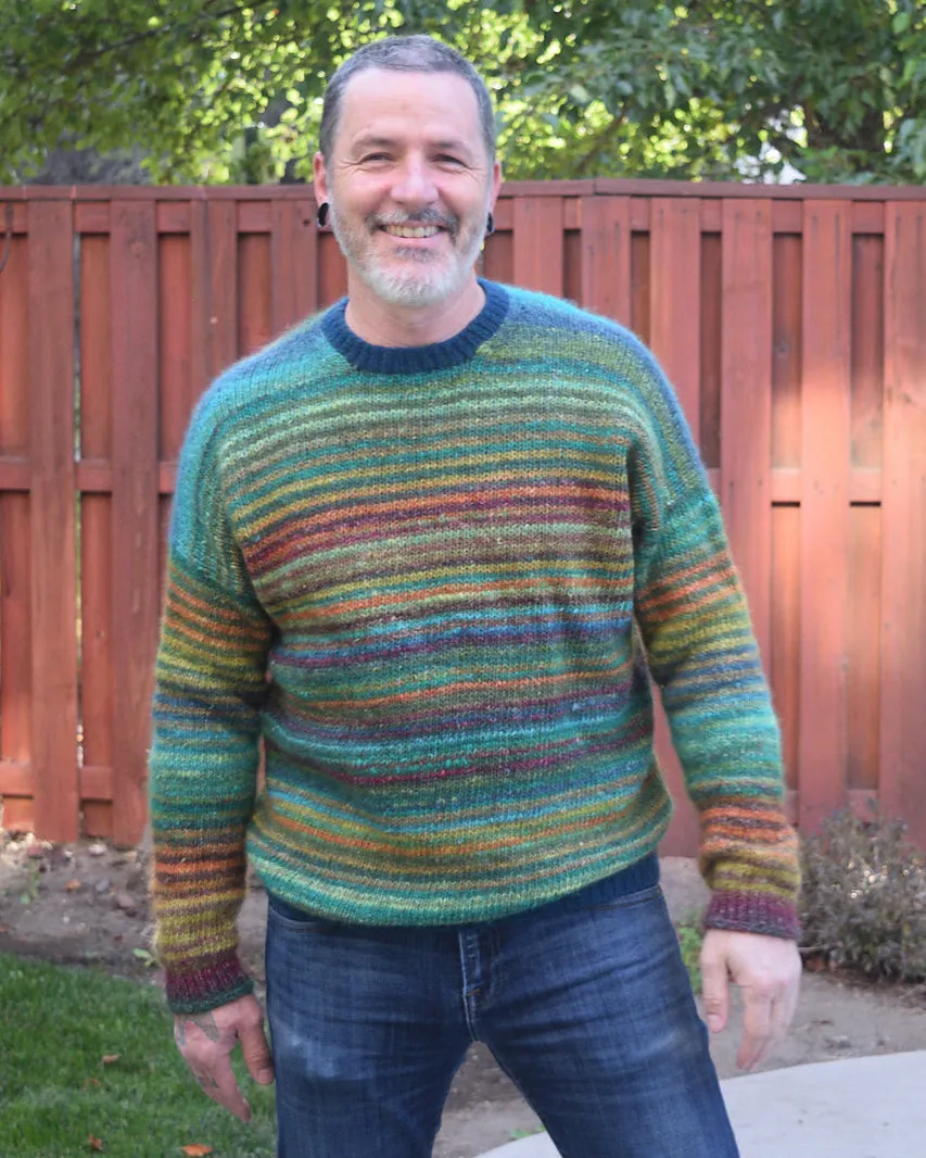 Drop in Dream Sweater knitting pattern