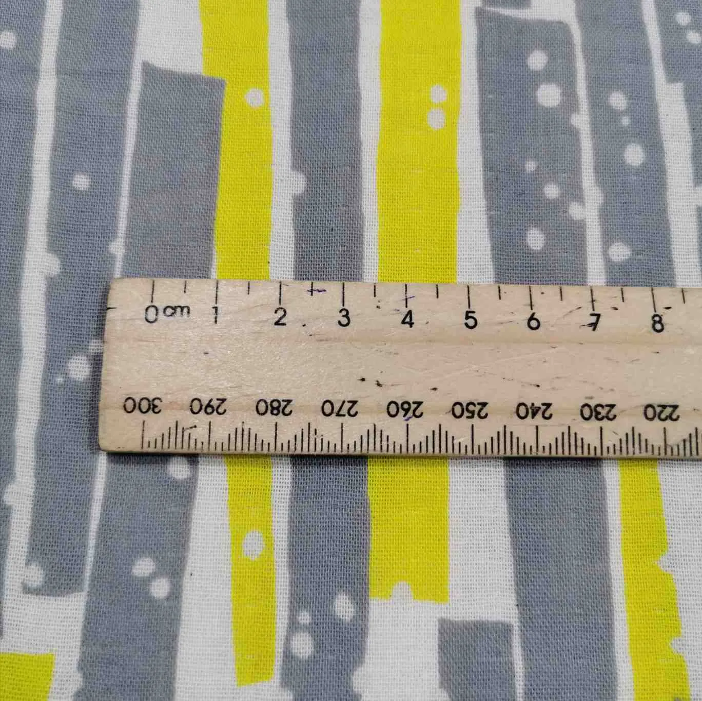 Echino Kokka Cotton Double Gauze, Tansen Citron