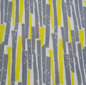 Echino Kokka Cotton Double Gauze, Tansen Citron