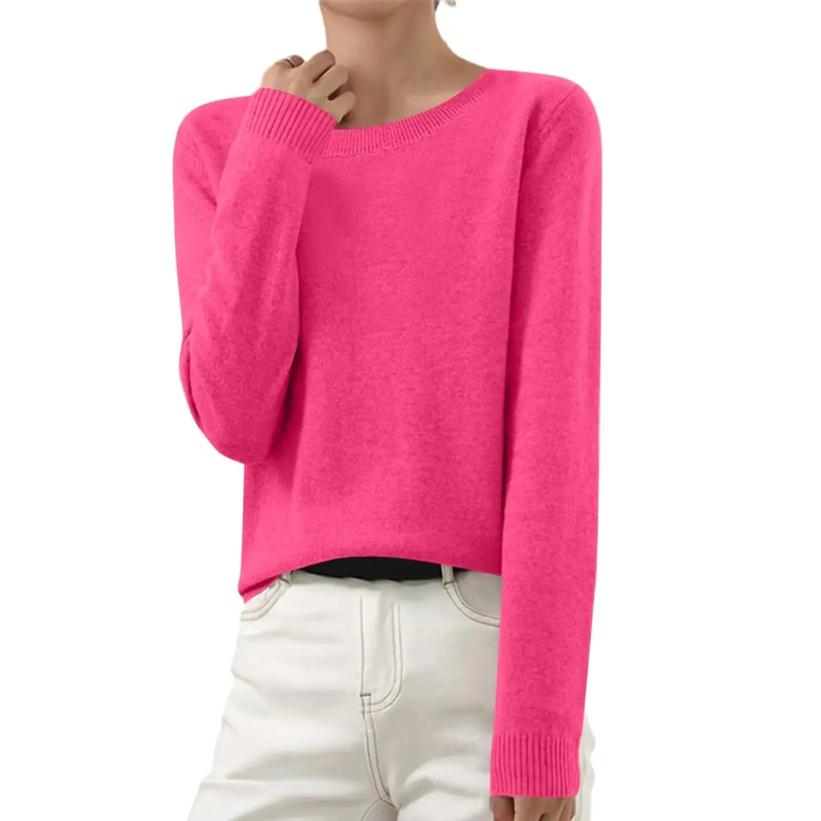 Elegant Cashmere Pullover for Women