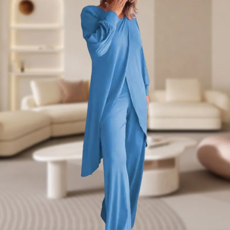 ELIANA™ | COMFORTABLE WOMEN'S TOP AND PANTS 2-PIECE SET