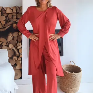 ELIANA™ | COMFORTABLE WOMEN'S TOP AND PANTS 2-PIECE SET