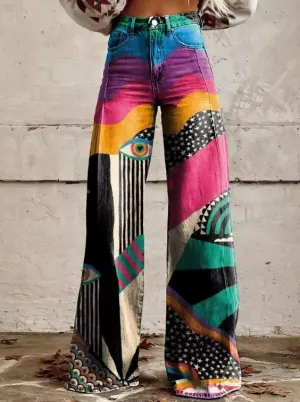 Emilia | Boho Wide-Leg Pants