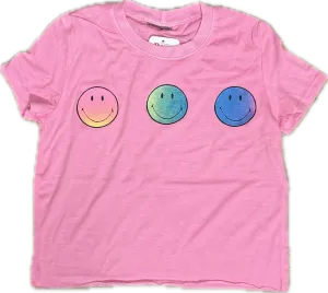 Firehouse- Tri Smiley T-shirt (pink)