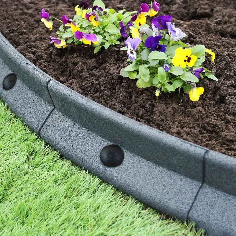 Flexible 12m Garden Lawn Edging by Raven