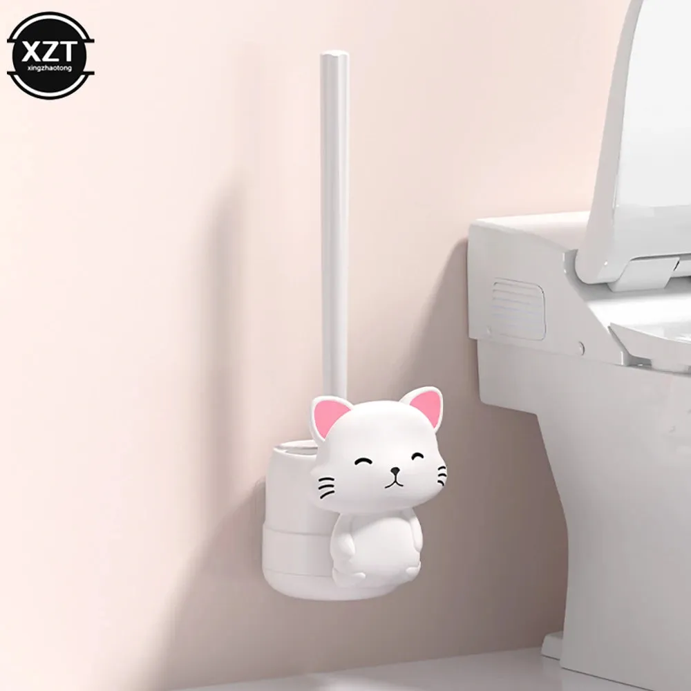 Flexible Long Handle Toilet Brush