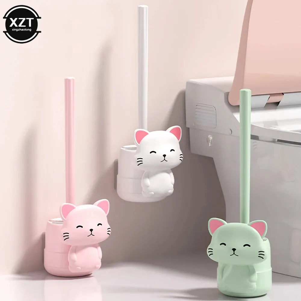 Flexible Long Handle Toilet Brush