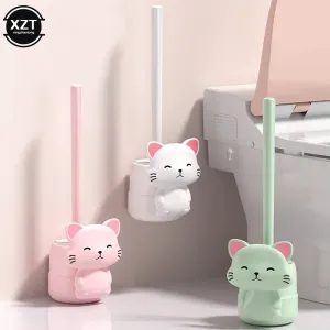 Flexible Long Handle Toilet Brush