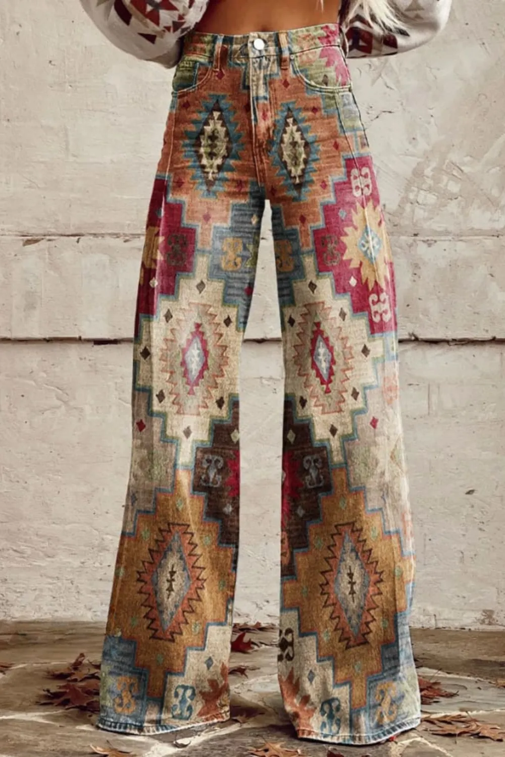 Francesca | Boho Wide-Leg Pants