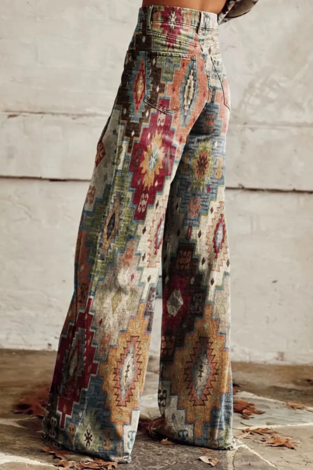 Francesca | Boho Wide-Leg Pants