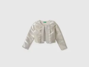 Girls Solid Jacket