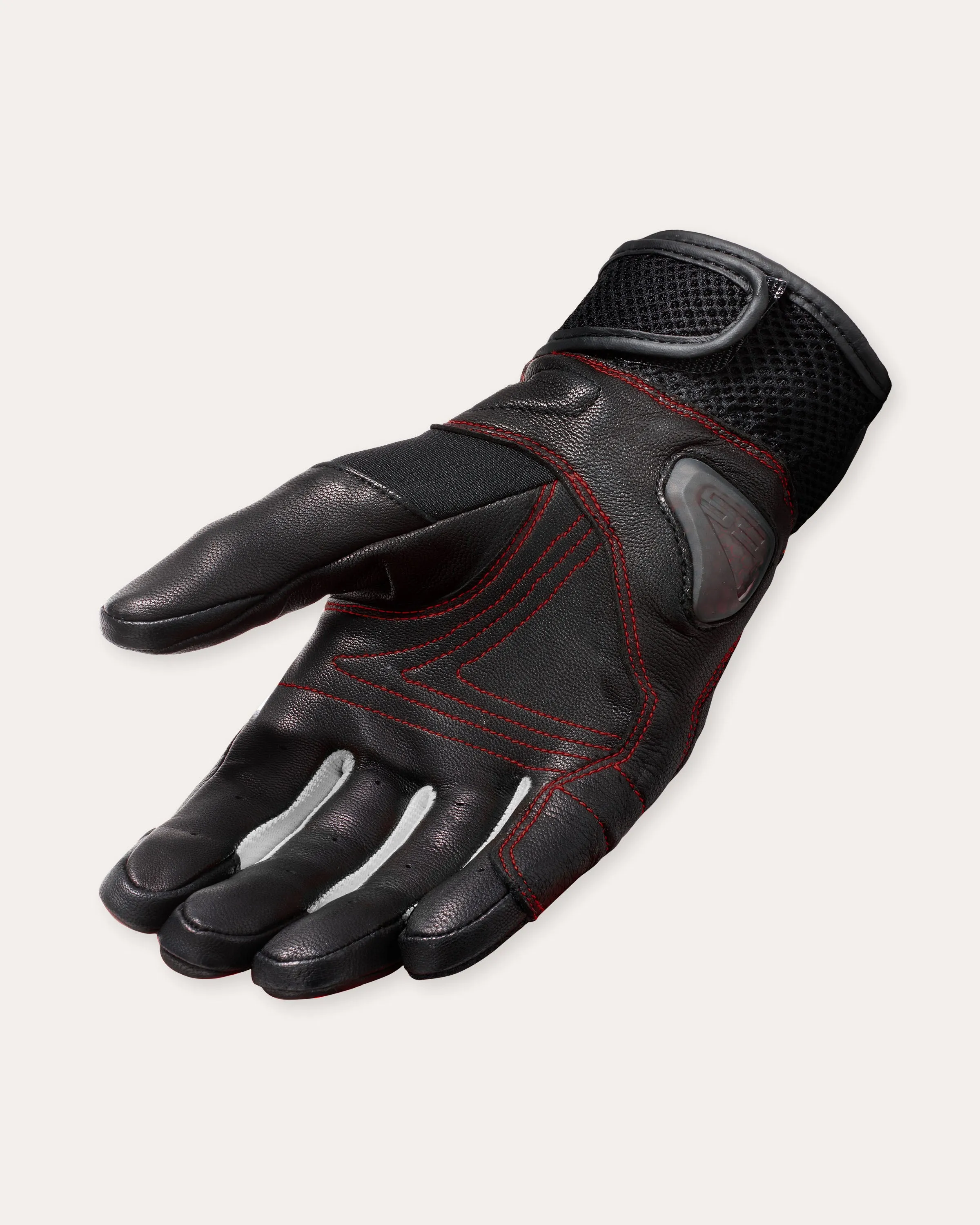 Gloves Metric | Black-Neon Red