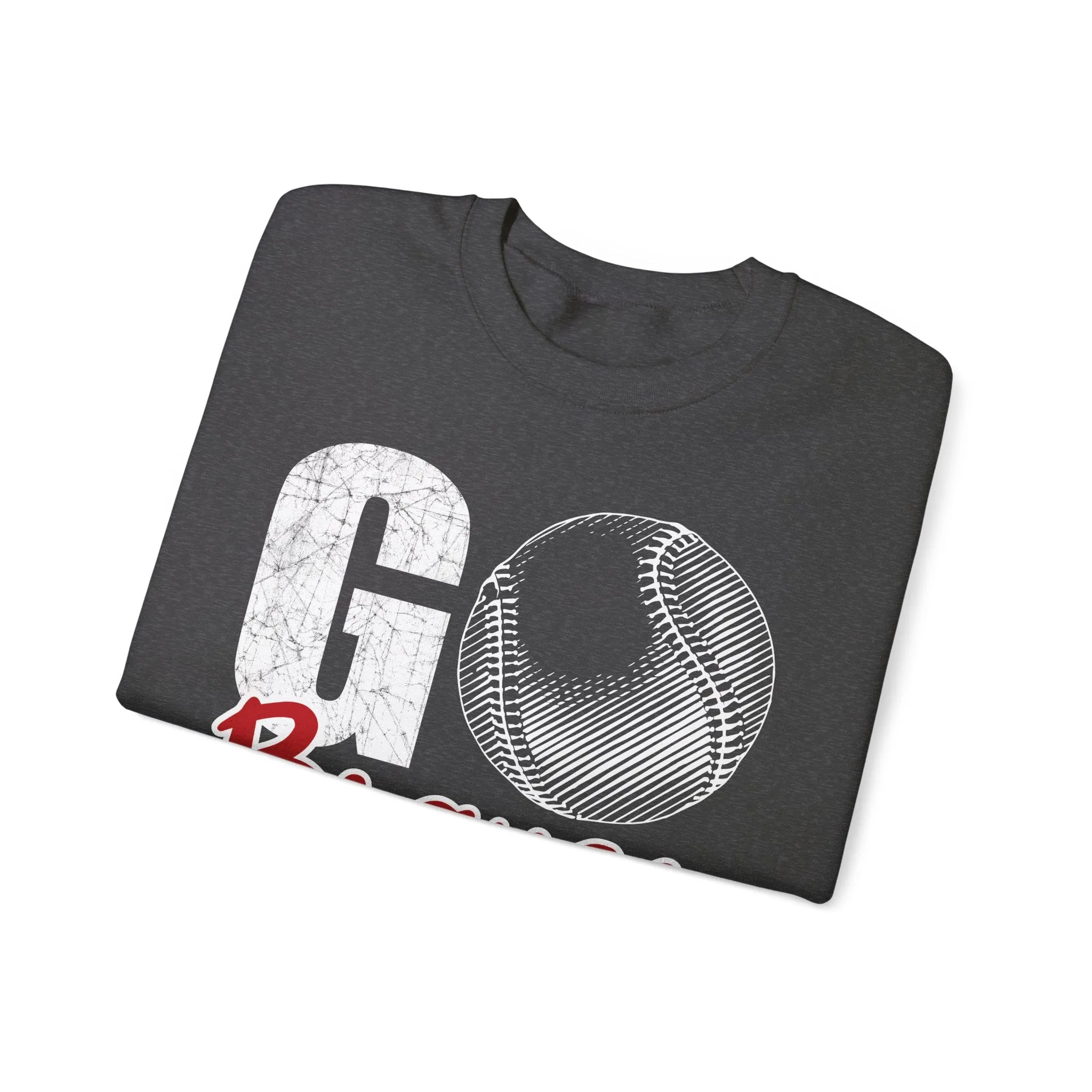 Go Braves Baseball Crewneck Sweatshirt