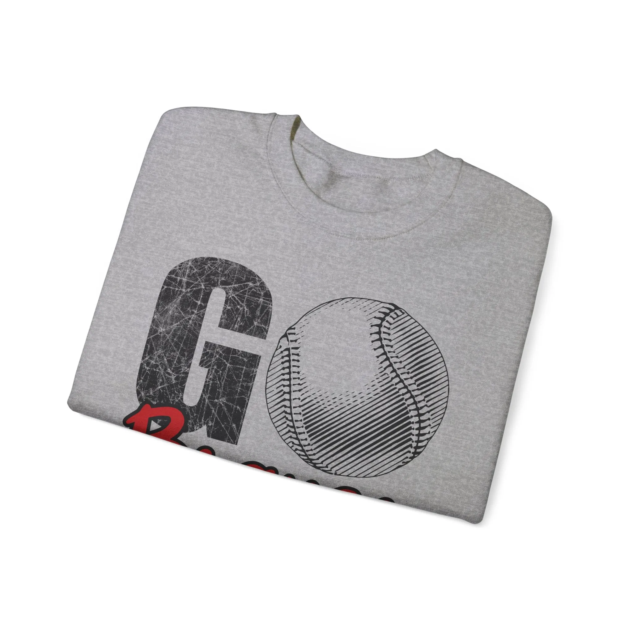 Go Braves Baseball Crewneck Sweatshirt