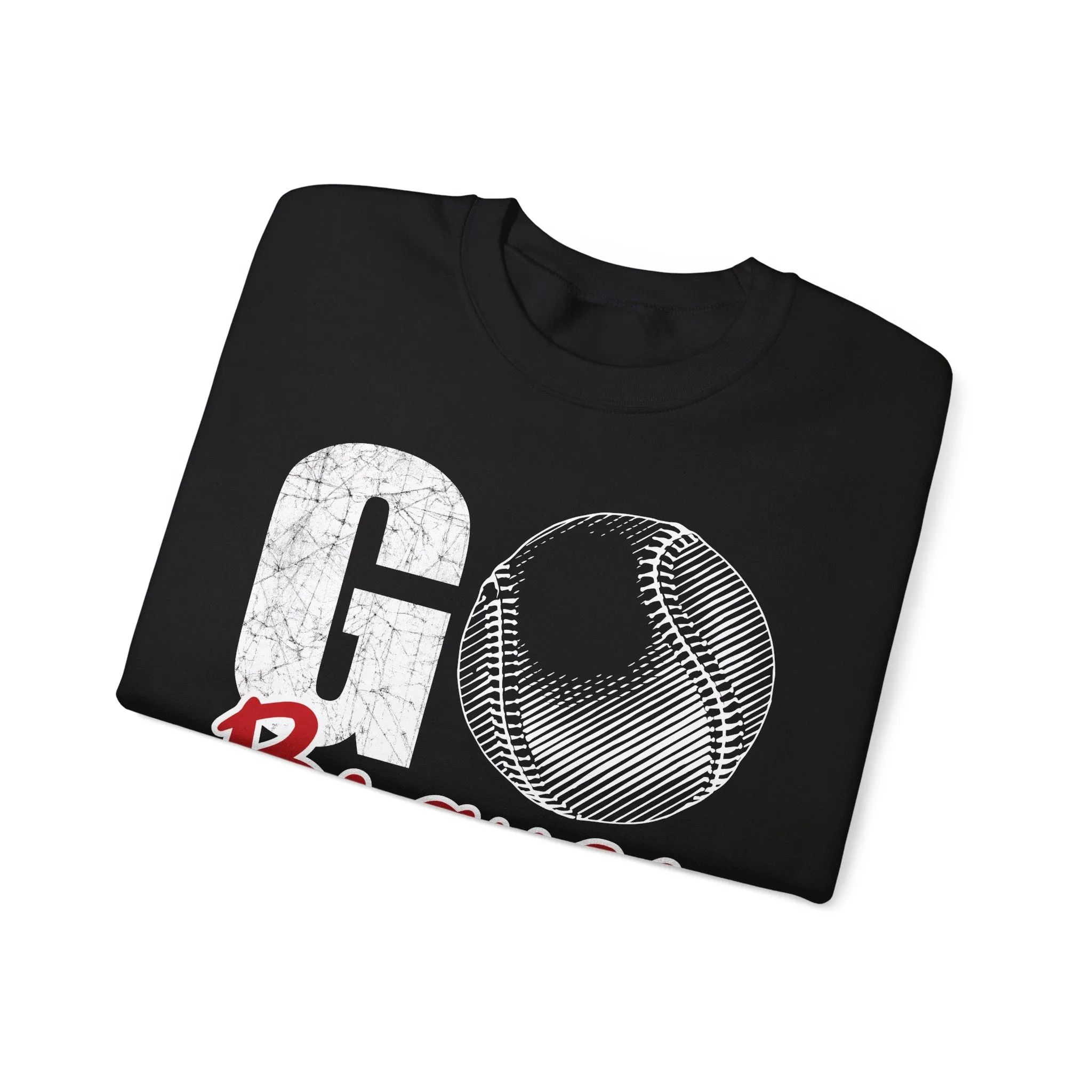 Go Braves Baseball Crewneck Sweatshirt