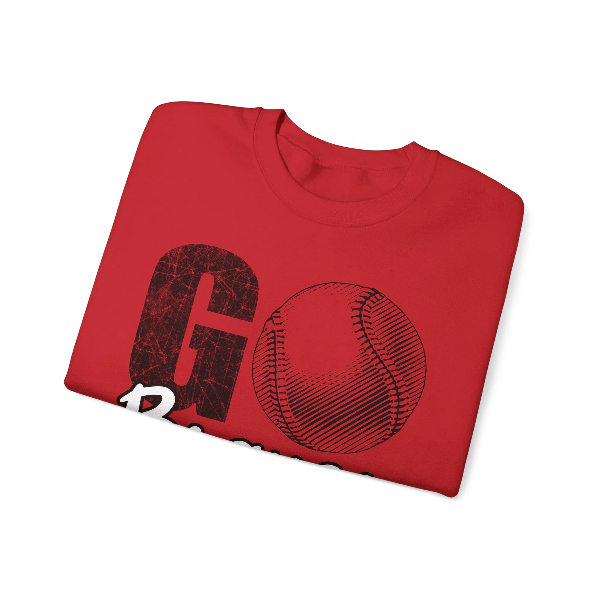 Go Braves Baseball Crewneck Sweatshirt
