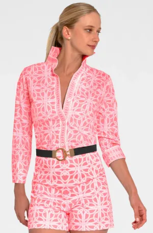 Gretchen Scott Designs Boyfriend Shirt - Ring Toss