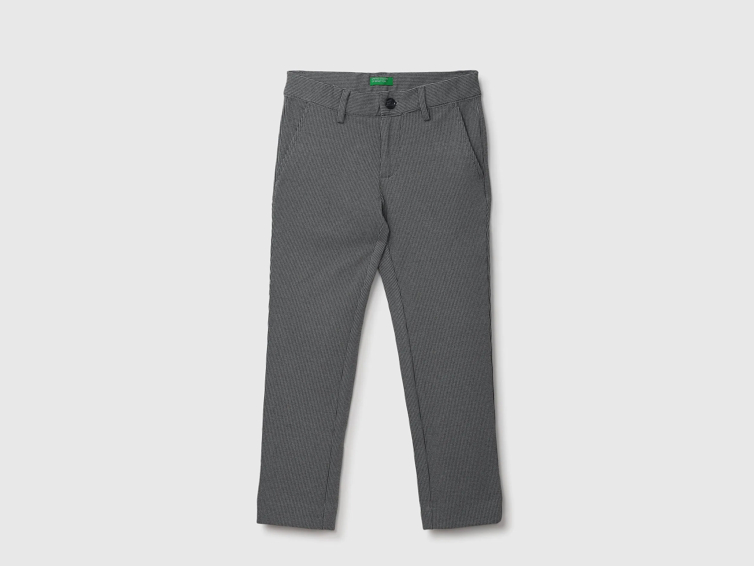 Grey Knit Trousers