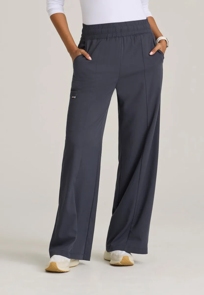 Greys Anatomy Stretch GRSP677 Emerson Scrub Pants Steel