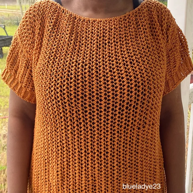 Halcyon Lace sweater knitting pattern