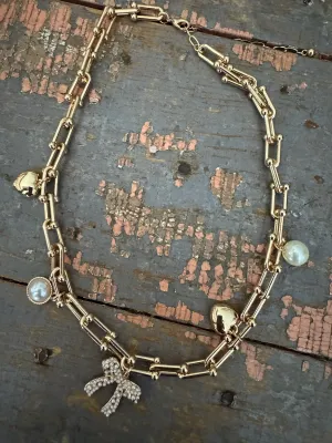 HEART & BOW CO. NECKLACE