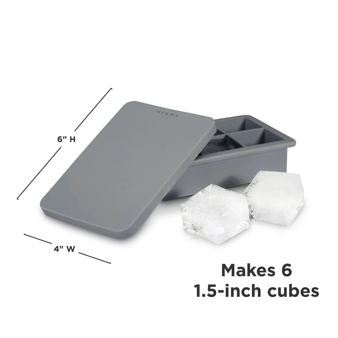 HIGHBALL ICE CUBE TRAY WITH LID