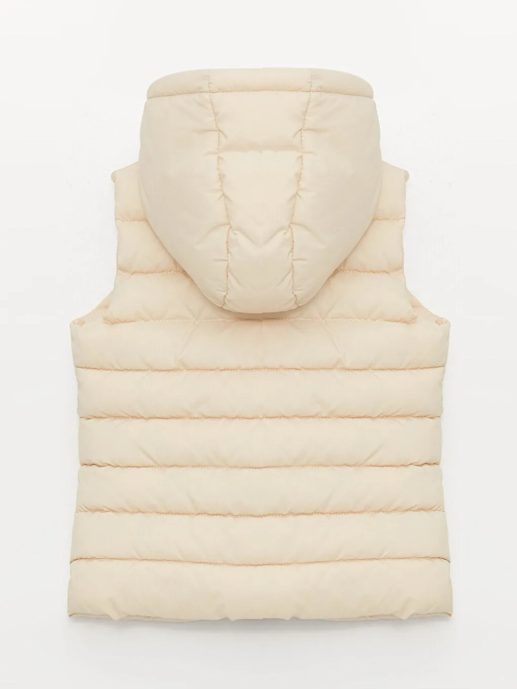 Hooded Girls Puffer Vest